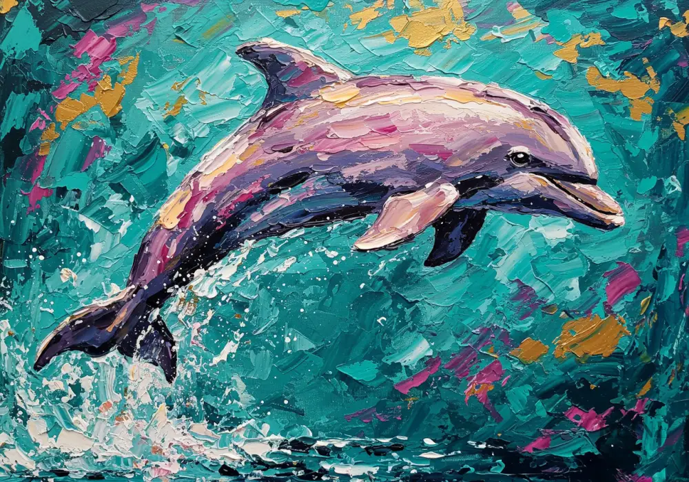 Joyful Leap in Gold - Image 7