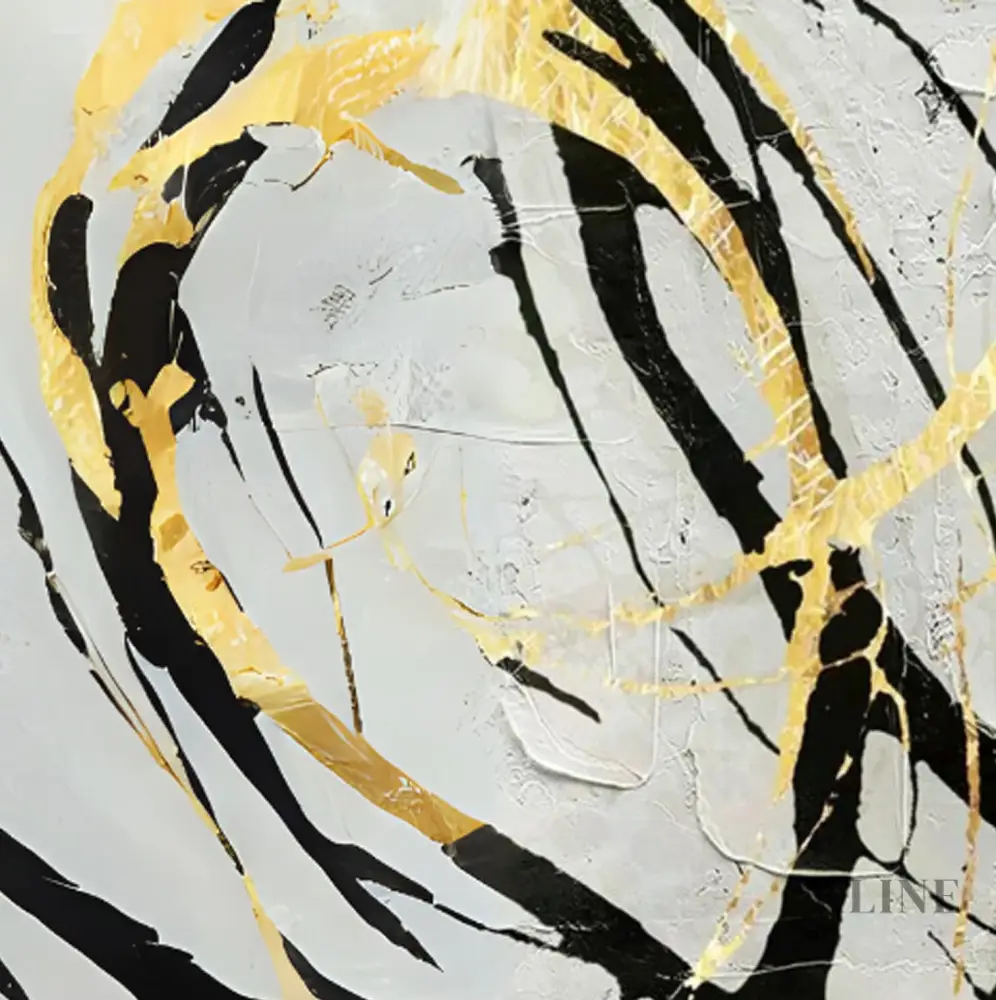 Noir and Gold Harmony 1 - Image 5