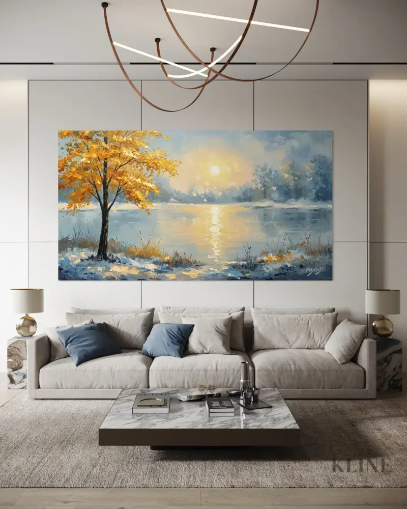Where Golden Dreams Touch the Lake - Image 4